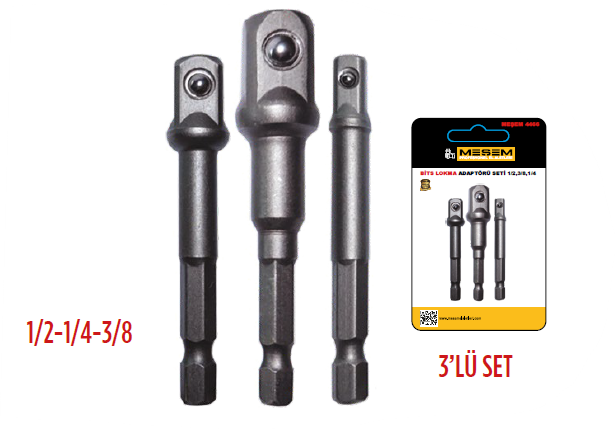 Plus Lokma Adaptörü 1/2.1/4.3/8 (20/Paket) ✓